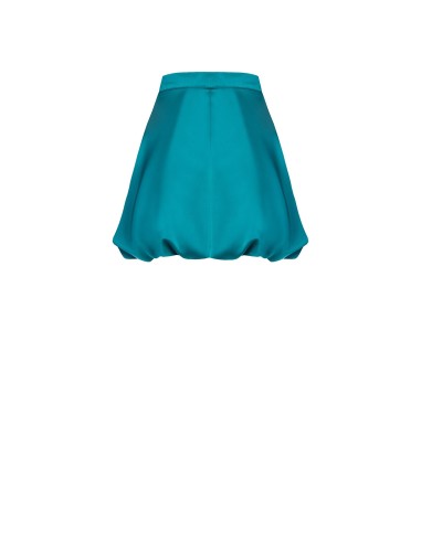 Mini-jupe ballon en satin Rinascimento
