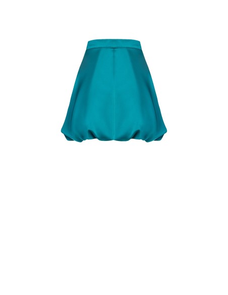 Mini-jupe ballon en satin Rinascimento