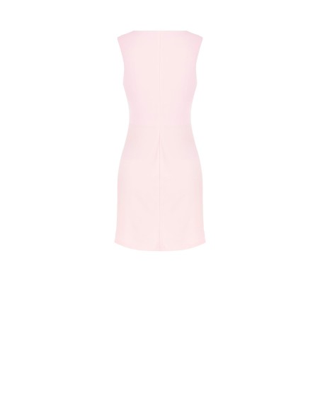 Robe courte fourreau froncée sur un côté Rinascimento