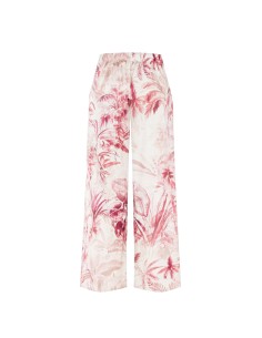 Pantalon palazzo en coton avec élastique au dos Rinascimento 2