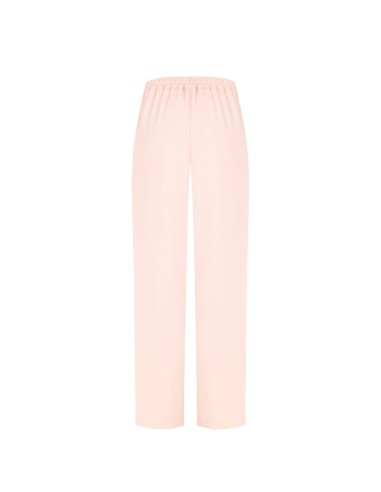 Pantalon large en tissu fluide avec poches et élastique au dos Rinascimento