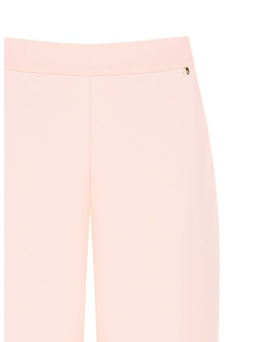 Pantalon large en tissu fluide avec poches et élastique au dos Rinascimento