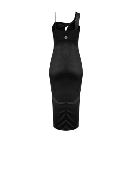 Robe fourreau en maille brillante avec découpe au décolleté Rinascimento