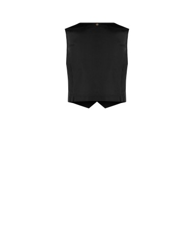 Gilet carré en coton Rinascimento