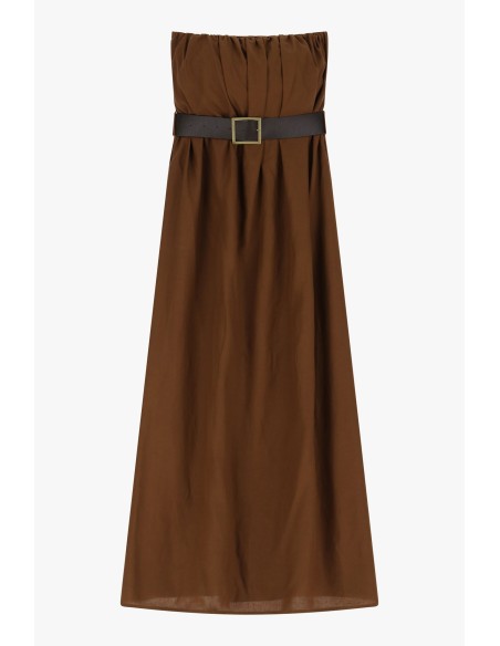 Robe longue avec ceinture réglable Dixie