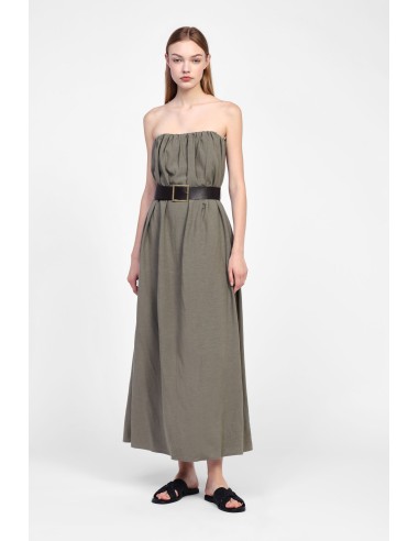 Robe longue avec ceinture réglable Dixie