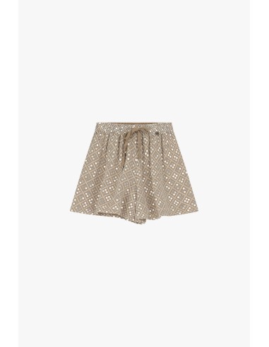 Shorts à motifs avec ceinture Dixie