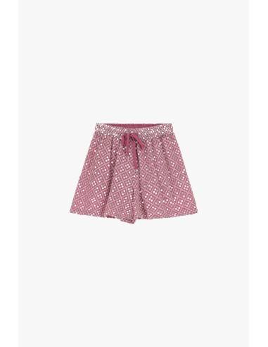 Shorts à motifs avec ceinture Dixie