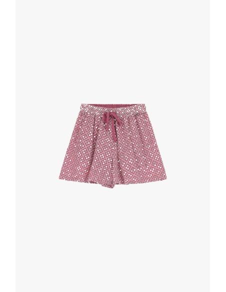 Shorts à motifs avec ceinture Dixie