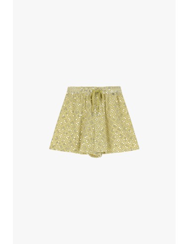 Shorts à motifs avec ceinture Dixie