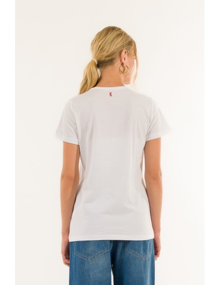 T-shirt champagne Kontatto