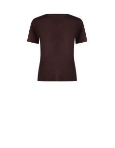 T-shirt regular en coton avec imprimé floral floqué Rinascimento 2