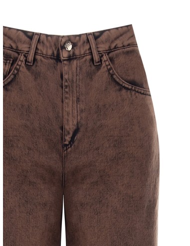 Rechte jeans met gerafelde zoom van Rinascimento