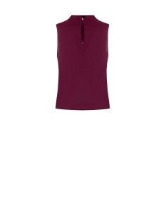 Top fluide cintré en satin avec drapé Rinascimento 2