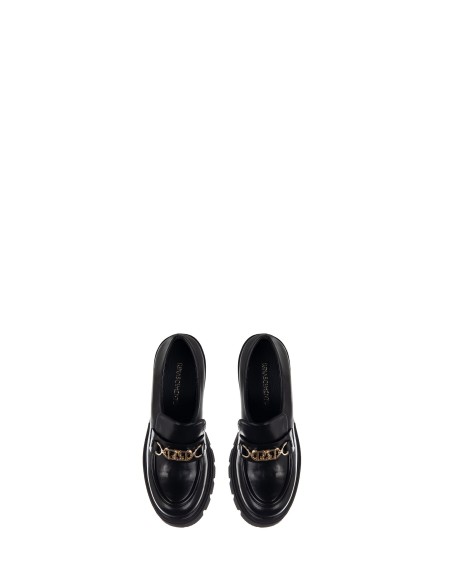 Mocassins chunky avec plaque logo Rinascimento