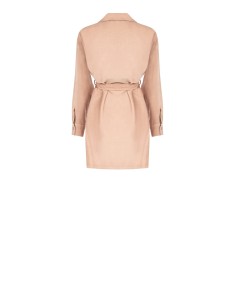 Robe courte en velours côtelé avec col en V et poches Rinascimento 2