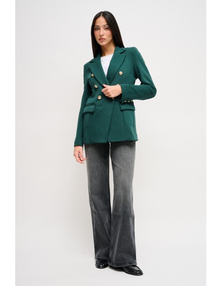 Veste en coton à double boutonnage Maryley