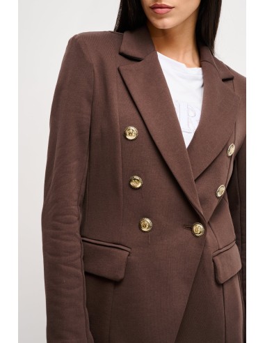 Veste en coton à double boutonnage Maryley