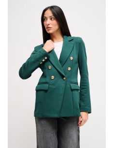 Veste en coton à double boutonnage Maryley