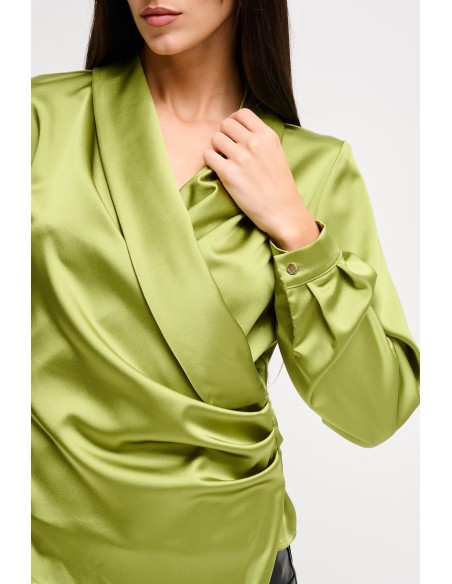 Blouse à bas asymétrique Maryley