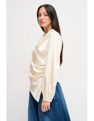 Blouse à bas asymétrique Maryley
