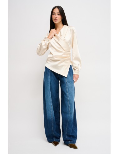 Blouse met asymmetrische zoom Maryley