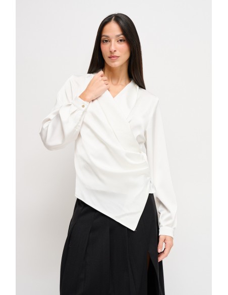 Blouse met asymmetrische zoom Maryley