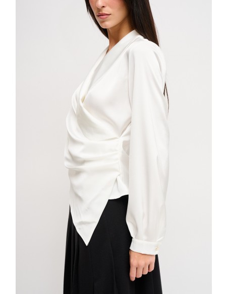 Blouse met asymmetrische zoom Maryley