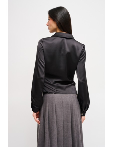 Blouse à bas asymétrique Maryley