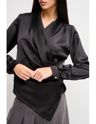 Blouse à bas asymétrique Maryley