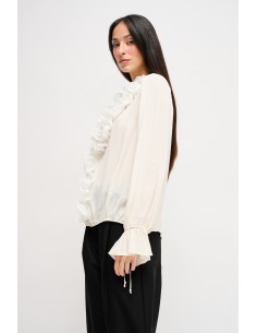 Blouse en viscose à volants Maryley 2