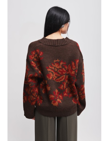 Cardigan à motif Maryley