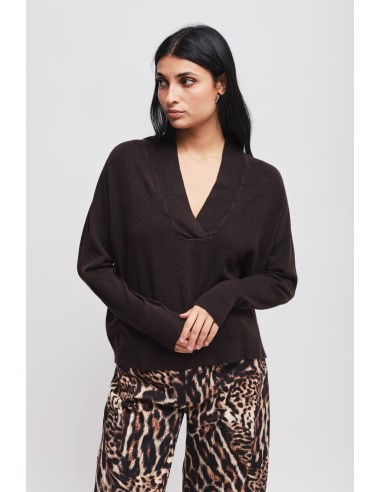 Maryley-trui met V-hals