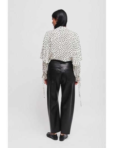 Balloonbroek van imitatieleer van Maryley