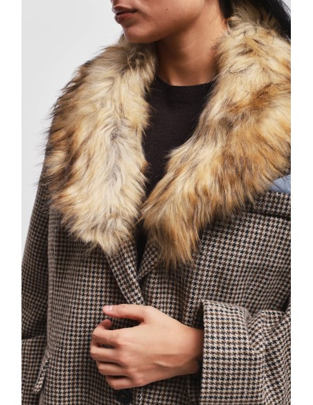 Maryley - Veste en fausse fourrure