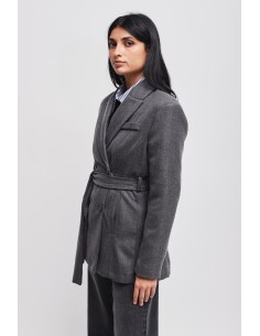 Veste à double boutonnage avec ceinture Maryley 2