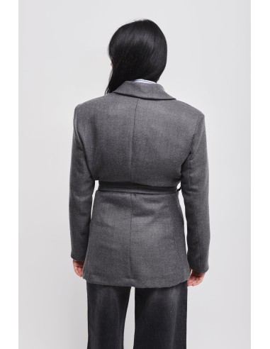 Veste à double boutonnage avec ceinture Maryley