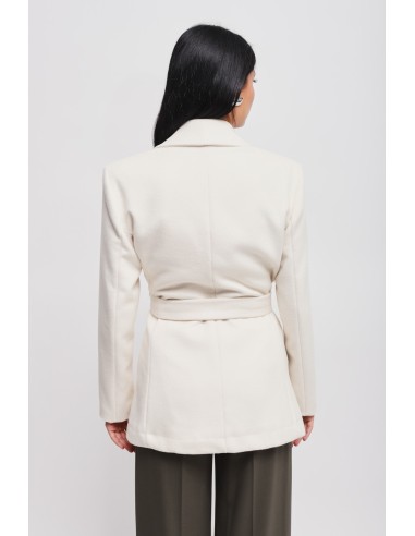 Veste à double boutonnage avec ceinture Maryley