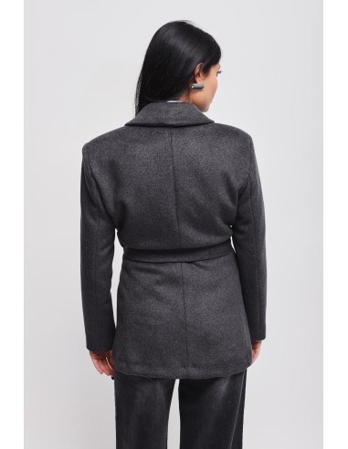 Veste à double boutonnage avec ceinture Maryley