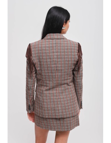 Veste à franges Maryley
