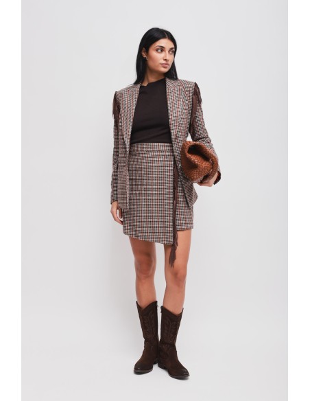 Veste à franges Maryley