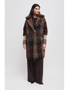 Manteau Maryley avec paillettes
