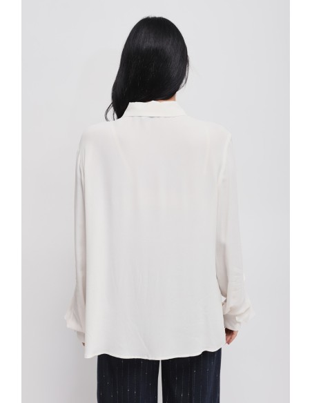 Viscose blouse met ruches van Maryley