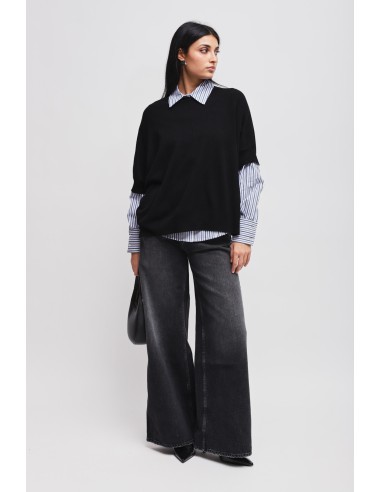 Maryley Stick Shirt avec fermeture anglaise