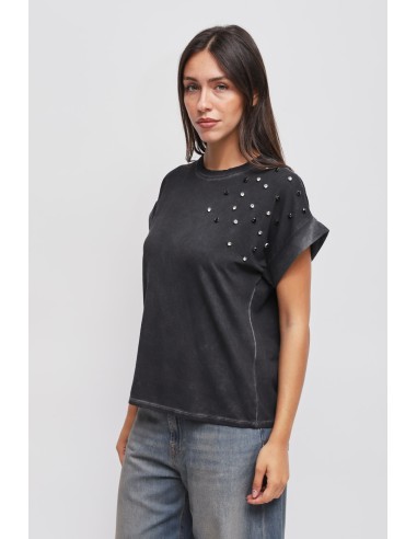 T-shirt met strass Maryley