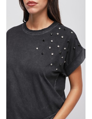 T-shirt met strass Maryley