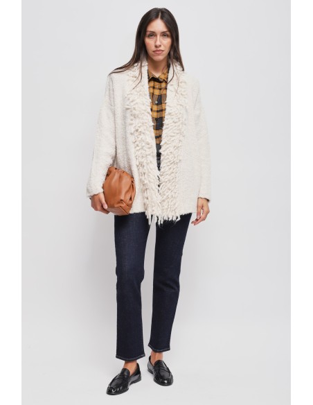 Cardigan avec frange Maryley