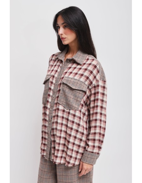 Maryley - Chemise à carreaux