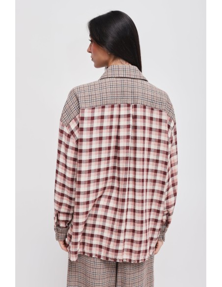 Maryley - Chemise à carreaux