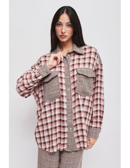 Maryley - Chemise à carreaux